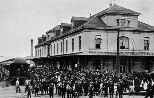 Image of railway station
