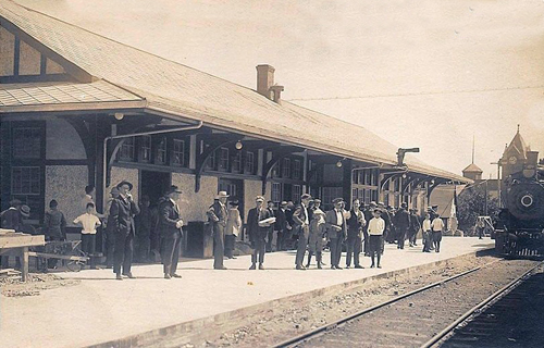 Image of railway station