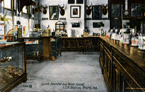Interior railway station