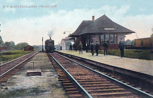 Ailsa Craig GTR Station