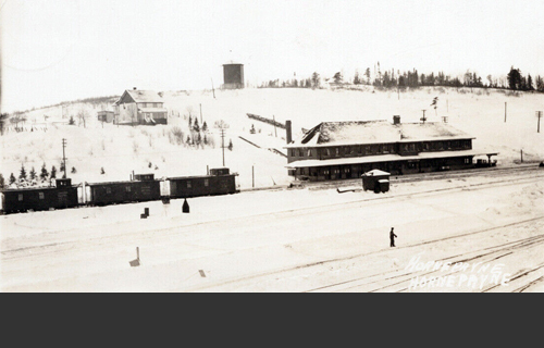 Hornpayne CN Station