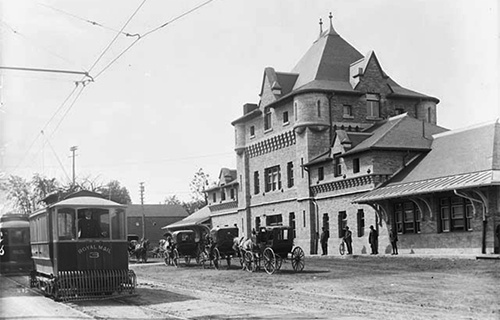 Image of railway station