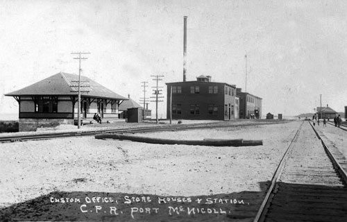 Port McNicoll CPR Station