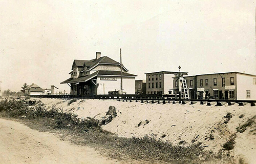 Image of railway station
