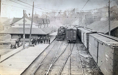 Image of railway station